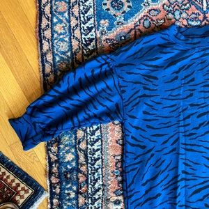 Anthropologie x Velvet tiger print sweatshirt dress